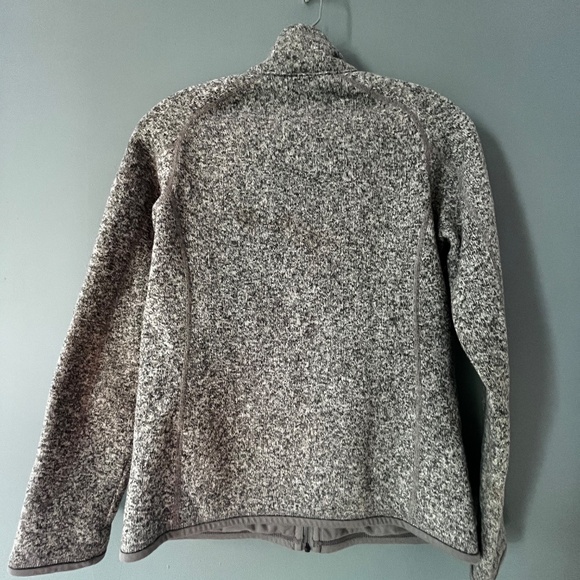 Patagonia grey fleece zip-up - Small - Picture 3 of 4